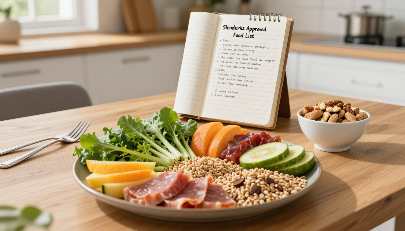 Slenderiiz Approved Food List: What to Eat