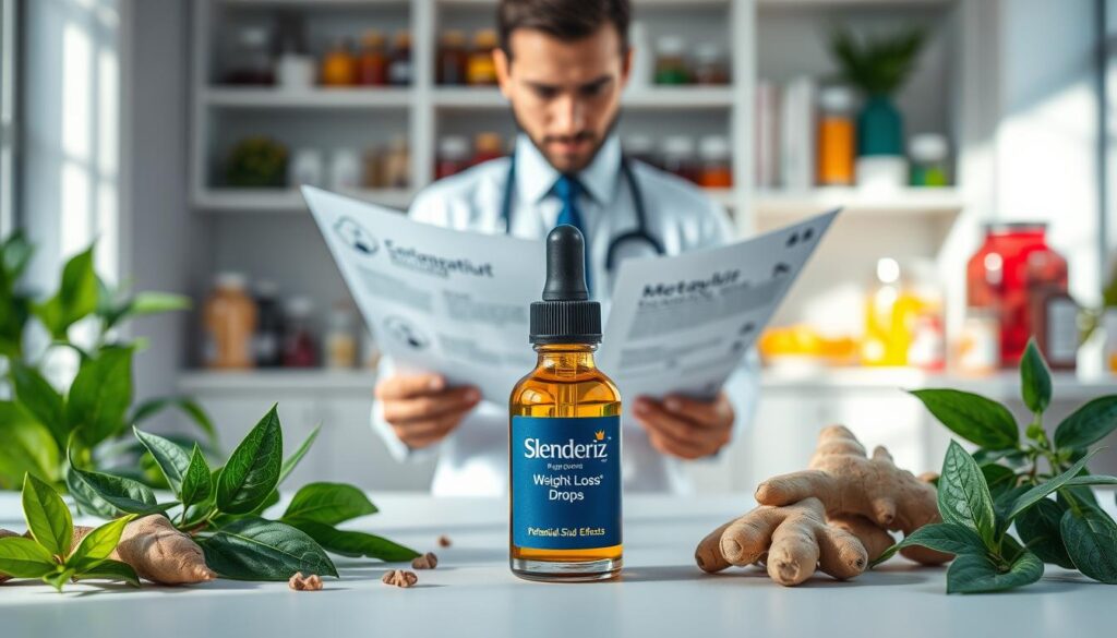 Slenderiiz weight loss drops side effects