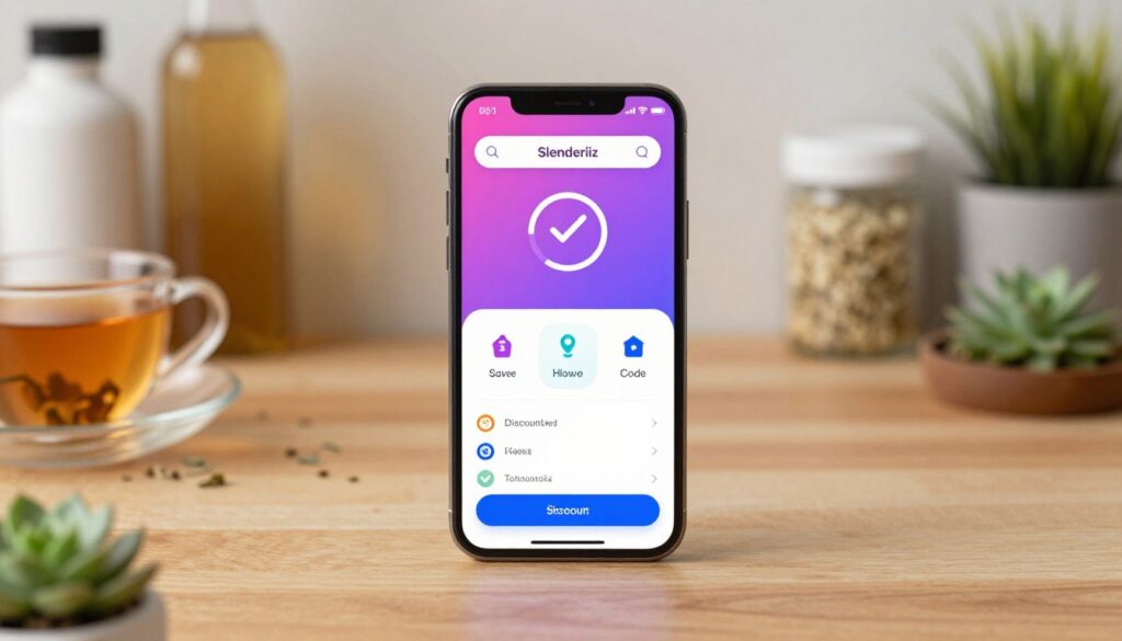 slenderiiz discount code application