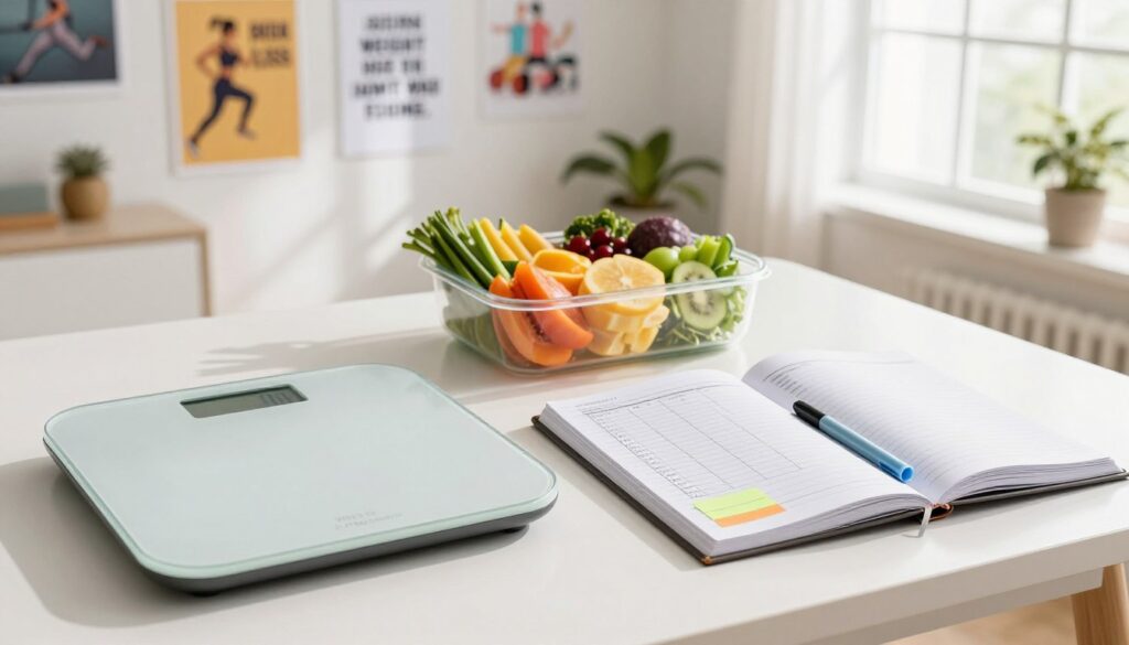 tracking weight loss progress